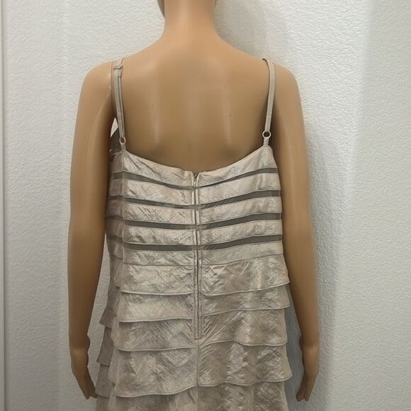K Jordan Woman’s Dress Sz 18 Adjustable Straps Slimming Tiered India - Picture 7 of 11